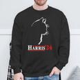 Cat Harris 24 Vote Kamala Harris For President Sweatshirt Gifts for Old Men