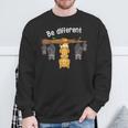 Be Different Cat Sweatshirt Geschenke für alte Männer