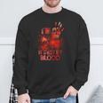 Horror Ich Bin Ok Es Ist Nicht Mein Blut Sweatshirt Geschenke für alte Männer