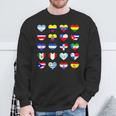 Hispanic Heritage Month Spanish Speaking Countries Sweatshirt Gifts for Old Men