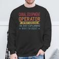 Profession Quote Canal Equipment Operator Felpa Regalos para ancianos