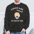 Word Game With Sheep Komme Was Wolle Ich Schaf Das Sweatshirt Geschenke für alte Männer