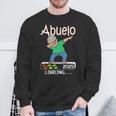 Futuro Abuelo 2025 Loading Bebé Nieto Ascendido A Abuelo Camisa de entrenamiento Regalos para ancianos