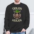 Geiler Keiler Wildsau Lumberjack Weidmannsheil Junghäger Sweatshirt Geschenke für alte Männer