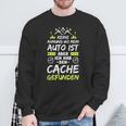 Geocaching No Ahnung Geocacher Cache Geocache Sweatshirt Geschenke für alte Männer