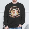 The Only Ghost I Know Is The Holy Ghost Halloween Sweatshirt Gifts for Old Men