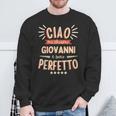 Giovanni Idea Regalo Personalizzata Nome Divertente Felpa Regalos para ancianos
