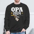 Grandpa 2024 Loading Werdender Opa Sweatshirt Geschenke für alte Männer