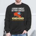 I Grow Wheat Farmers Per Mietitrebbia Felpa Regalos para ancianos