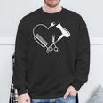 Hairdresser Salon Barber Hairstylist Hairdresser Sweatshirt Geschenke für alte Männer