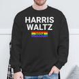 Harris Waltz 2024 Gay Pride Lgbt Wahl Harris Waltz 2024 Sweatshirt Geschenke für alte Männer