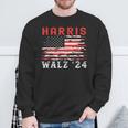 Harris Walz 2024 For President Kamala Harrisp Tim Waltz Sweatshirt Geschenke für alte Männer