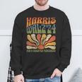 Harris Walz Für Ein Strahlendes Morgen Kamala Harris Tim Waltz Sweatshirt Geschenke für alte Männer