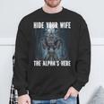 I Heart Werewolfs Alpha Cringe Werewolf Wolf Meme Felpa Regalos para ancianos