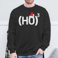 Ho3 Maths Physics Nerd Informatik Ho Hoch 3 Christmas Sweatshirt Geschenke für alte Männer