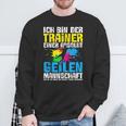 Ich Bin Der Trainer Handball Sport Spieler Hanballer Sweatshirt Geschenke für alte Männer