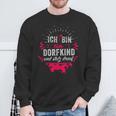 Ich Bin Ein Dorfkind Und Stolz Drauf Farmer Farm Sweatshirt Geschenke für alte Männer