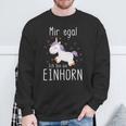 Ich Bin Ein Einhorn Fabelwesen Mir Egal Ich Bin Ein Sweatshirt Geschenke für alte Männer