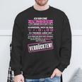 Ich Bin Eine Stolze Chefinon Einer Truppeerrückter Sweatshirt Geschenke für alte Männer