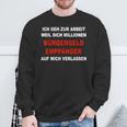 Ich Geh Zur Arbeit Sweatshirt Geschenke für alte Männer