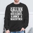 Ich Komme Miror Wie Ein Gallier Umgeben By Weissnix Sweatshirt Geschenke für alte Männer