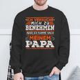 Ich Komme Nach Meiner Papa Ich Komme Nach Meiner Papa Sweatshirt Geschenke für alte Männer