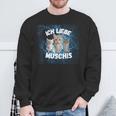 Ich Liebe Muschis Sweatshirt Geschenke für alte Männer