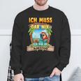 Ich Muss Gar Nichts Ich Bin Im Ruhestand Rentner Sweatshirt Geschenke für alte Männer