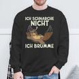 Ich Schnarche Nicht Ich Brumme Sleep Pyjamas Sleep Sweatshirt Geschenke für alte Männer