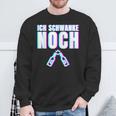 Ich Schwanke Noch Malle Ikke Dolphin Party Outfit Sweatshirt Geschenke für alte Männer