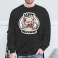 Igitt Menschen Ich Hasse Menschen Sarcasmus Ironie Sweatshirt Geschenke für alte Männer