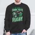 Il Mio Cuore Batte Per Il Rugby Felpa Regalos para ancianos