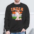 India Cricket Supporters Jersey Indian Cricket Fans Sweatshirt Gifts for Old Men