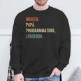 Informatico Papà Divertente Festa Del Papà Programmatore Felpa Regalos para ancianos