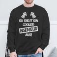 Ingenieur Engineers Mechanical Engineering Student Sweatshirt Geschenke für alte Männer