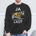 Ja Das Muss So Laut Hornisten Wald-Horn Blasmusik Sweatshirt Geschenke für alte Männer