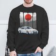 Jdm Skyline R32 Autotuning Japan Rising Sun Drift Sweatshirt Geschenke für alte Männer