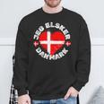 Jeg Elsker Danmark Or I Love Denmark For Denmark Day Sweatshirt Geschenke für alte Männer