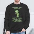 Jogger Ich Werde Nicht Aufgeben Aber Die Ganze Zeit Fluchen Sweatshirt Geschenke für alte Männer