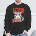 Kawaii Ramen Racoon Otaku Anime Manga Sweatshirt Geschenke für alte Männer