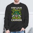 Keep Calm And Drink Like A Keep Calm And Letcannon Handle It Sweatshirt Gifts for Old Men