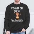 Kennst Du Andi Andi Arbeit Craftsman Sweatshirt Geschenke für alte Männer