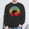 Kiwi Bird Retrointage Sunset New Zealand Animals Kiwi Bird S Sweatshirt Geschenke für alte Männer