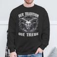 KrampusEvil Nikolaus Perchtenlaus Krampus Mask Perchten Sweatshirt Geschenke für alte Männer