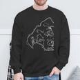 Kromfohrländer Dog Sweatshirt Geschenke für alte Männer