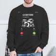 La Batterie M'appelle Idée Cadeau Drôle Musicien Batterie Sweater e Cadeaux pour les vieillards