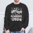 La Leggendaa In Pensione 2024 Pensionata Donna Divertente Felpa Regalos para ancianos