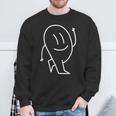 Lachendes Gesicht Sweatshirt Geschenke für alte Männer