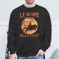 Le Scope Sono Per Dilettanti Felpa Regalos para ancianos