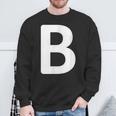 Letter B Sweatshirt Geschenke für alte Männer